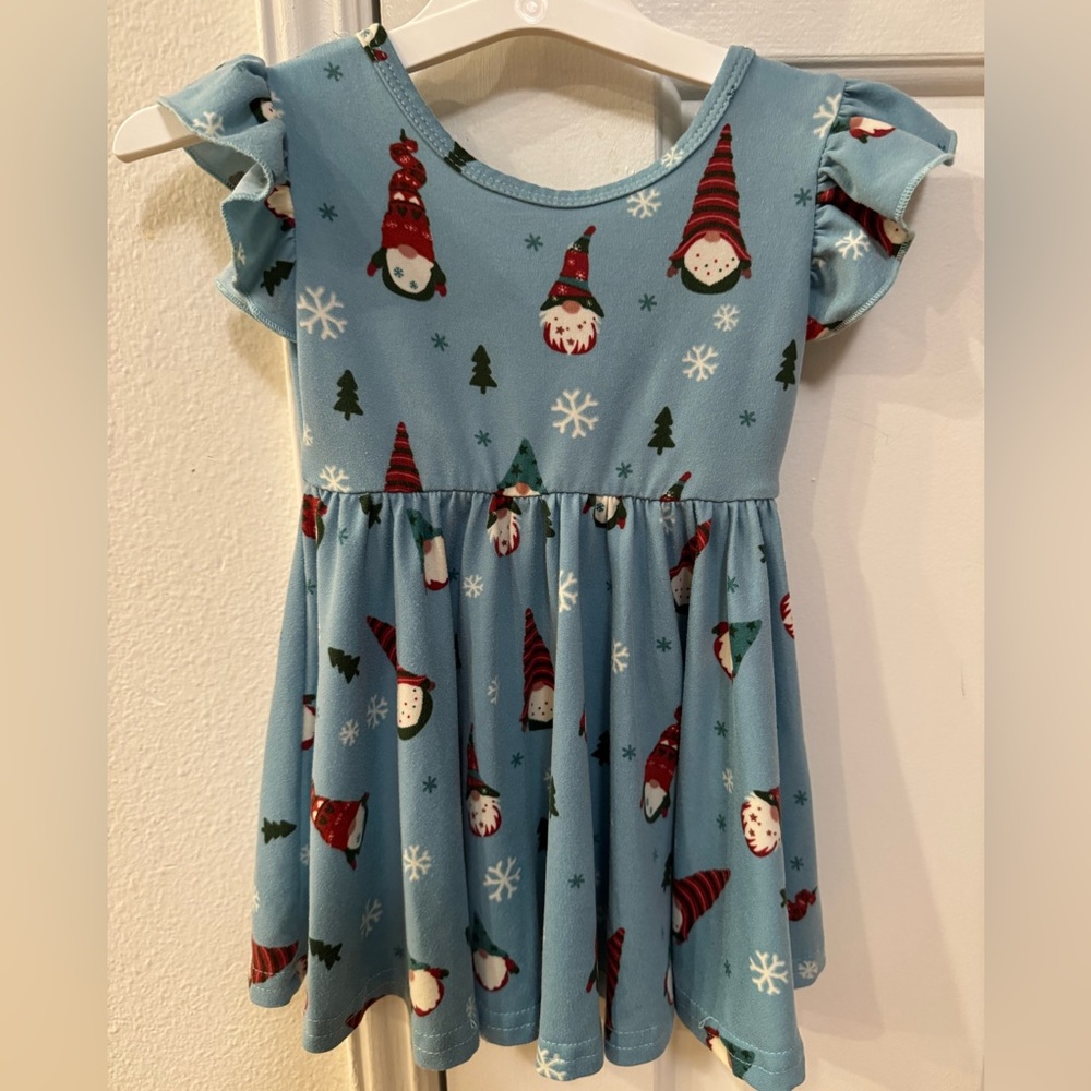 Dot Dot Smile Gnome Dress